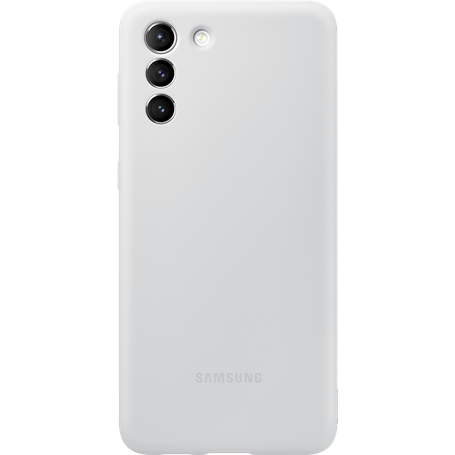 Coque Silicone Gris Clair pour Samsung G S21+ 5G Samsung