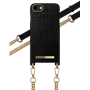 Coque Necklace Bandoulière Apple iPhone 6/7/8/SE/SE22 Jet black croco 