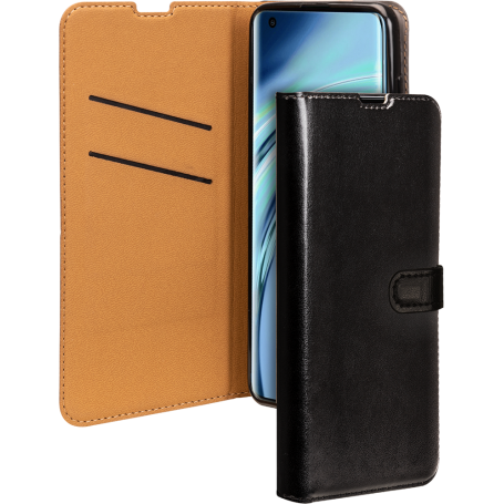 Etui Folio Wallet Xiaomi Mi 11 5G Noir - Fermeture avec languette aima