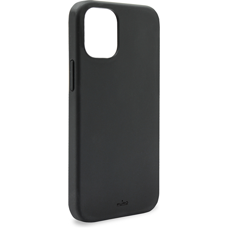 Coque Silicone Icon Noire pour iPhone 13 mini Puro