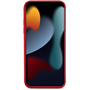 Coque Silicone Icon Rouge pour iPhone 13 Puro