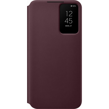 Folio Samsung G S22+ 5G Clear View Cover Bordeaux Samsung