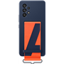 Coque Samsung G A53 5G Silicone avec lanière Bleu marine Samsung