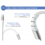Chargeur maison 65W Power Delivery GaN + Câble Renforcé USB C/USB C Bl