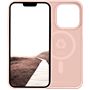 Coque Monaco Compatible MagSafe Plastique recyclé Pink Sand pour Apple