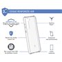 Coque Renforcée Samsung G S23+ 5G AIR Garantie à vie Transparente Forc