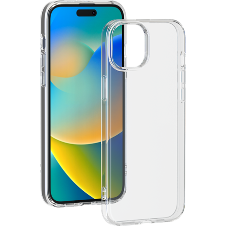 Coque iPhone 15 Souple Transparente Bigben