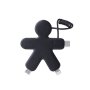 Câble 3 en 1 Buddy Ecoresponsable Universel 0,15m Noir Xoopar
