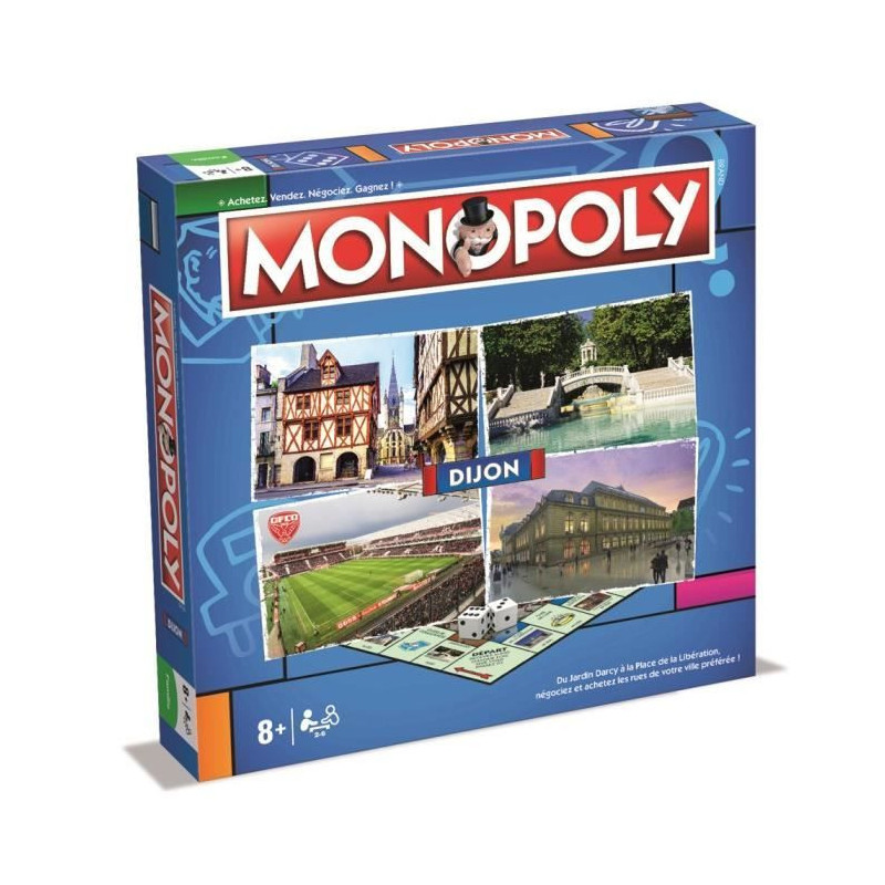 Monopoly Dijon Jeu De Societé Version Française