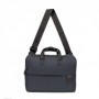 Track 15'' Document Bag Bleu Fonce