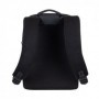 Cardiff Sac A Dos Noir Urbain En Toile 13.3"