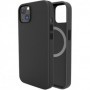 Mag Coque Toucher Cuir Noir iPhone 14