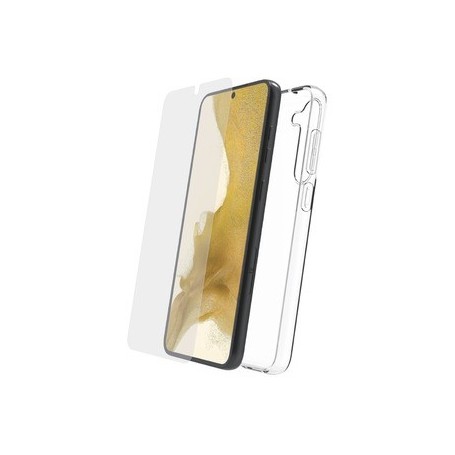 Myway Starter Pack Coque Souple + Verre Trempe Samsung Galaxy S23 Plus