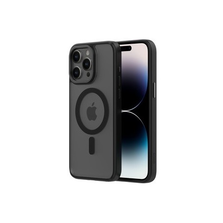 Coque Hybrid Soft Snap (Magsafe) iPhone 15 Pro Max Minuit