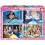 Set de 4 Puzzles Disney Princess Educa 17637 380 Pièces