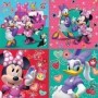 Set de 4 Puzzles Minnie Mouse Me time 16 x 16 cm 
