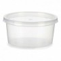 Boîte à lunch Ronde Transparent polypropylène (500 ml)