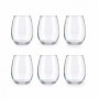 Set de Verres Amber Transparent verre 350 ml (4 Unités)