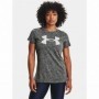 T-Shirt à manches courtes femme Under Armour Tech Twist Gris
