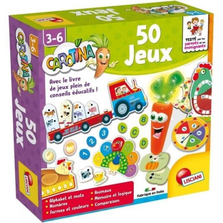 Jouet Educatif Lisciani Giochi 50 Jeux (FR)