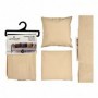 Housse de coussin Crème Beige 45 x 0,5 x 45 cm 60 x 0,5 x 60 cm