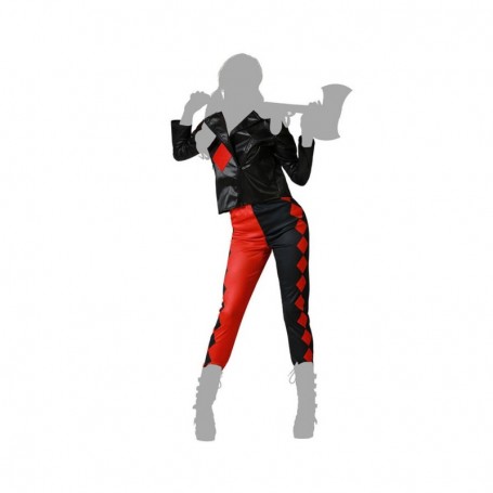 Déguisement pour Adultes Arlequin Sanglant Femme