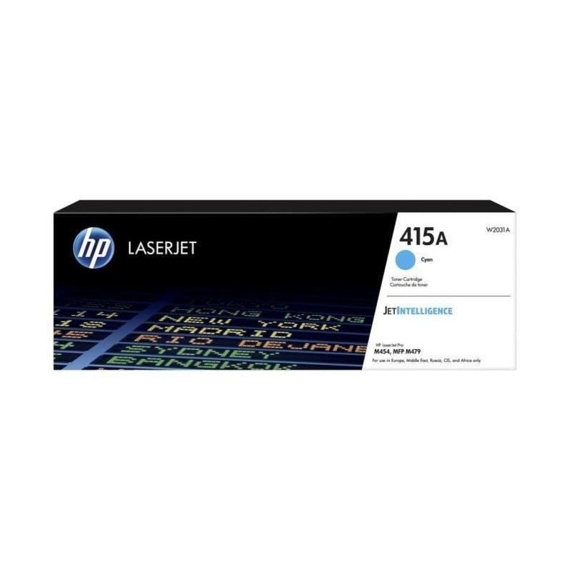 HP 415A Toner cyan LaserJet authentique