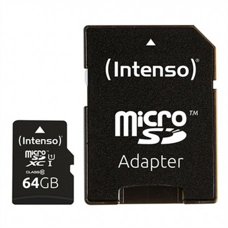 Carte Mémoire Micro SD avec Adaptateur Intenso 128 GB
