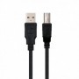 Ewent EC1006 câble USB 5 m USB 2.0 USB A USB B Noir