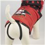 Manteau pour Chien Minnie Mouse Noir Rouge S