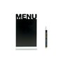 Ardoise Securit Menu Avec support 34,2 x 21 x 6 cm