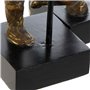 Figurine Décorative DKD Home Decor 20 x 10 x 31 cm Doré Aluminium Bois