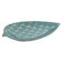 Centre de Table DKD Home Decor 27,5 x 16 x 3 cm Turquoise Oriental Chr