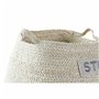 Set de basket DKD Home Decor Fibre naturelle (40 x 40 x 38 cm)