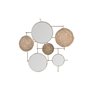Décoration murale DKD Home Decor Miroir Naturel Métal Marron Cuivre Fi