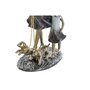 Figurine Décorative DKD Home Decor 16 x 9,5 x 24 cm Bleu Doré Famille