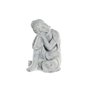 Figurine Décorative DKD Home Decor Gris Gris clair Buda Oriental 18 x 