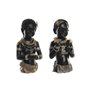 Figurine Décorative DKD Home Decor 20,5 x 18 x 35 cm Noir Colonial Afr