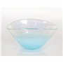 Centre de Table DKD Home Decor 27 x 20 x 15,5 cm Verre Bleu Transparen