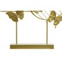 Figurine Décorative DKD Home Decor Doré Métal Papillons (63 x 9 x 58,4