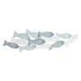 Décoration murale DKD Home Decor Bleu Blanc méditerranéen Poissons 100