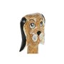 Figurine Décorative DKD Home Decor Blanc Marron Chien Tropical 80 cm 1