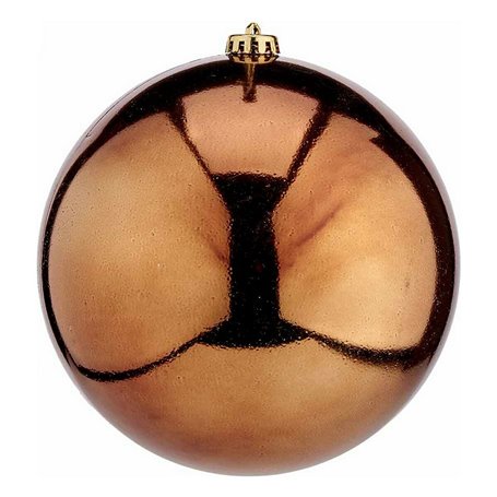 Boules de Noël Ø 20 cm Marron Plastique 20 x 20 x 20 cm