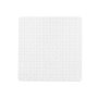 Tapis de Douche Antidérapant Carreaux Blanc PVC 50,3 x 50,3 x 0,7 cm (