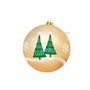 Boule de Noël Mickey Mouse Happy smiles Doré 10 Unités Plastique (Ø 6