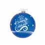 Boule de Noël Frozen Memories 10 Unités Bleu Blanc Plastique (Ø 6 cm)