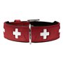 Collier pour Chien Hunter Swiss Rouge/Noir (41-49 cm)