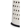 Gratoir Noir Argenté Acier inoxydable TPR 9 x 15,5 x 4,2 cm (12 Unités