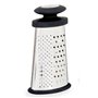 Gratoir Noir Argenté Acier inoxydable TPR 9 x 15,5 x 4,2 cm (12 Unités