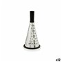 Gratoir Noir Argenté Acier inoxydable ABS TPR 11,5 x 24,5 x 11,5 cm (1